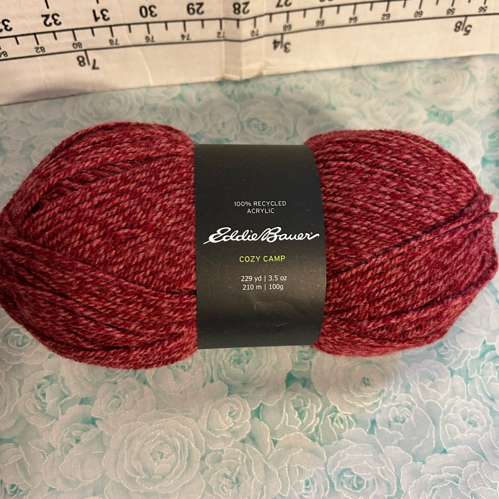 Eddie Bauer Cozy Camp Yarn - Scarlet